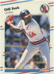 1988 Fleer Update Baseball Cards       012      Chili Davis